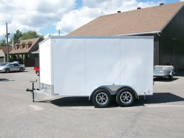 2025 Weberlane CARGO ALUMINIUM 6' X 12' V-NOSE A GLISSIERE CONTR in Cargo & Utility Trailers in Laval / North Shore - Image 9