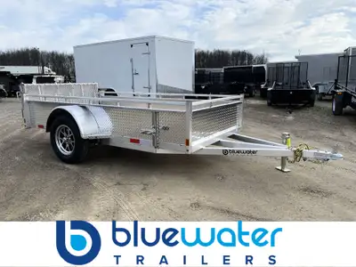 Canadian Mennonite Built Single Axle Aluminum Utility Trailer is $4,070.00 or $81.39/month! Ord: E18...