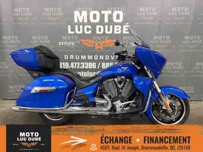 Victory Motorcycles Cross Country Tour ABS 2013 32 227 KM FREINS ABS CRUISE CONTROL RADIO POIGNÉES C...
