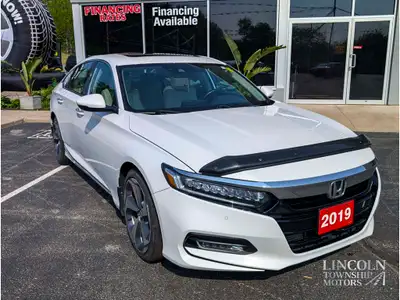 Clean CarFax, Remote Start, Sunroof, Navigation, Heated Seats & More! 2019 Honda Accord Touring in a...
