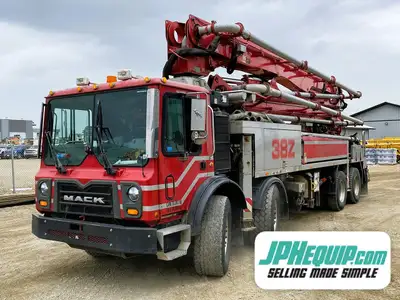 2014 Putzmeister 38M Concrete Pump on 2015 Mack MRU613 WE SHIP DIRECT TO YOU, USA, and Worldwide!! F...