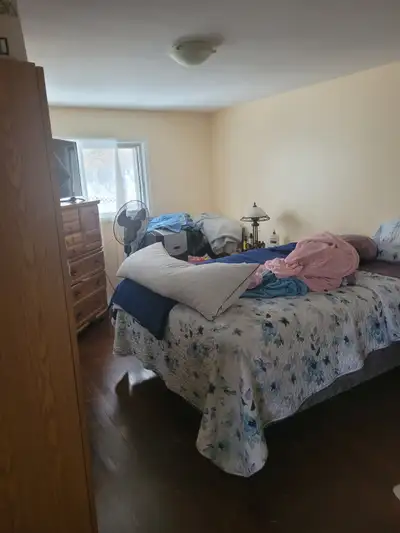 VERY BIG ROOM FOR RENT WITH A BIG DOUBLE CLOSET ON WOODROFFE AVE 1 BLOCK FROM CARLING AVE , ...........