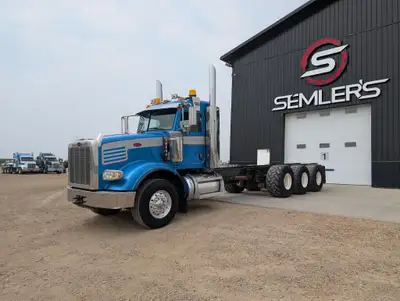 LOW KM Allison! 2014 Peterbilt 367 Tri Drive Tank truck Located near Westlock, AB Have all maintenan...