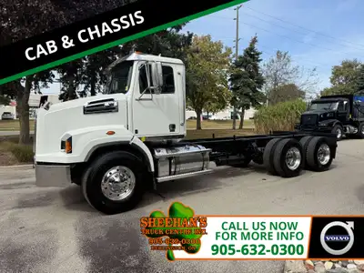 Heavy Spec Cab and Chassis with Detroit Dd13 410hp, 10 Speed Manual, 649,899kms, 20,000lb front axle...