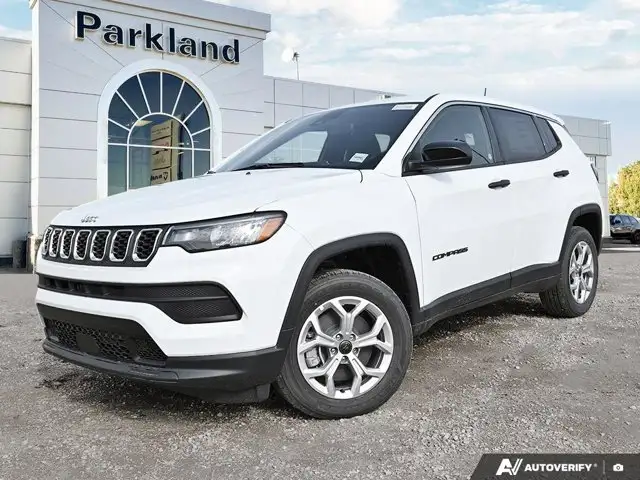 2025 Jeep Compass Sport 4x4 Nav Capable Heated Seats in Cars & Trucks in St. Albert - Image 2