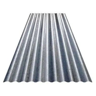 NEW 29 GAUGE CORRUGATED GALVANIZED 29 GAUGE STEEL SIDING 1.39$ SQFT 12 FT (36 FT SQ) $50.04 12CGSS 8...
