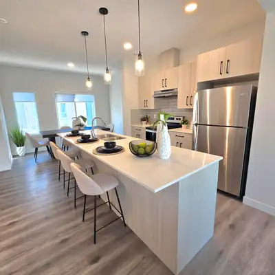 Gorgeous 3 bedroom, 2.5 bathroom townhouses for rent in NE Edmonton! Welcome home to these stunning...