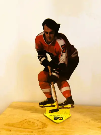 14” H ~1975 Bill Barber Stand Up w/Replica Signature, View more