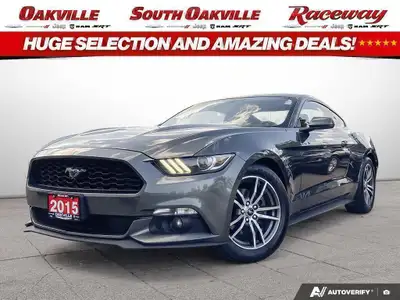 2015 Ford Mustang EcoBoost Premium Magnetic Metallic EcoBoost 2.3L I4 GTDi DOHC Turbocharged VCT 6-S...