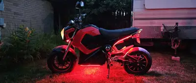 Emmo Knight Turbo Electric Motorcycle – 72V 20Ah Lithium Battery, View more