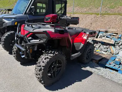 2026 Polaris Sportsman 570 Trail Sunset Red At Steele Recreation in Bridgewater, NS, we focus on put...