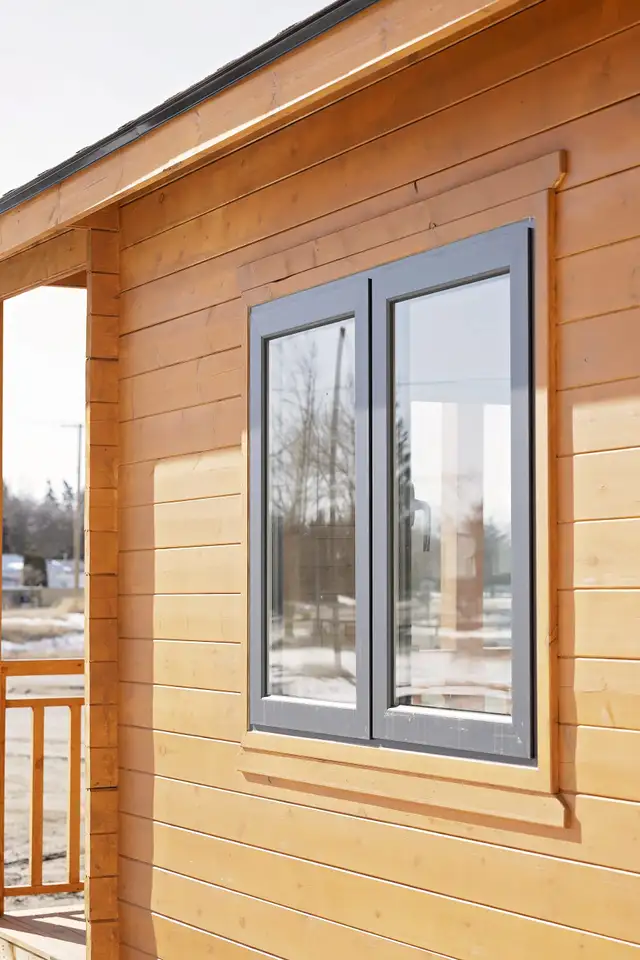 NEW 370 SQ FT INSULATED PINE LOG CABIN TINY HOUSE PACKAGE in Other in Calgary - Image 5