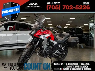 Welcome to 400 Chrysler Dodge Jeep Ram. The 2020 Honda CB500X is the perfect blend of adventure capa...