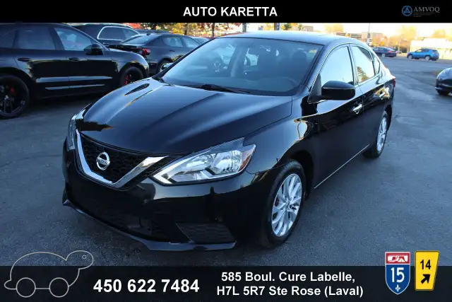 2019 Nissan Sentra SV Sunroof, Heated Seats, Alloy Wheels