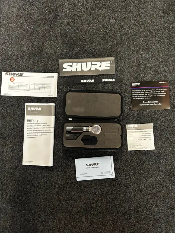 Shure Beta 181 (1029697) in Pro Audio & Recording Equipment in Mississauga / Peel Region - Image 3