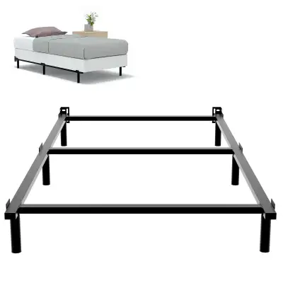 BRAND NEW - New Twin XL 7 Inch Metal Bed Frame for Box Spring  &, View more