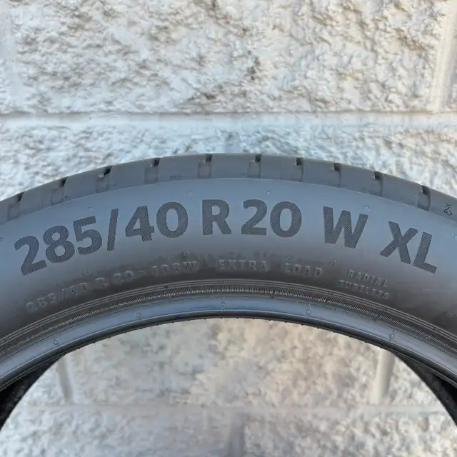 (98%)2x 255/45R20 & 2x 285/40R20 Continental EcoContact Summers in Tires & Rims in City of Toronto - Image 8