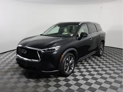 Confident and commanding, our One Owner, No Accidents Reported 2023 INFINITI QX60 LUXE AWD in Minera...