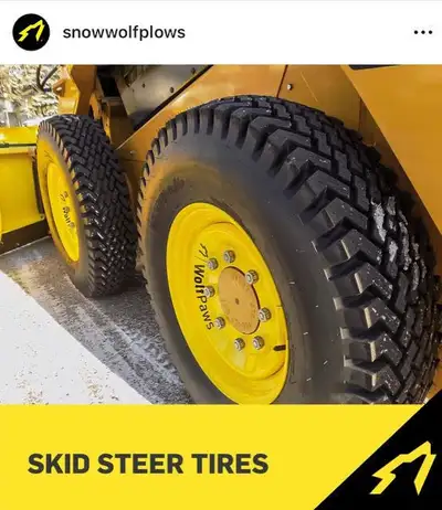 LOTS OF STOCK FOR ALL MACHINES AND TOOLCATS! SHIP CANADA WIDE EVERYDAY!! SnowWolf WolfPaws Skid Stee...