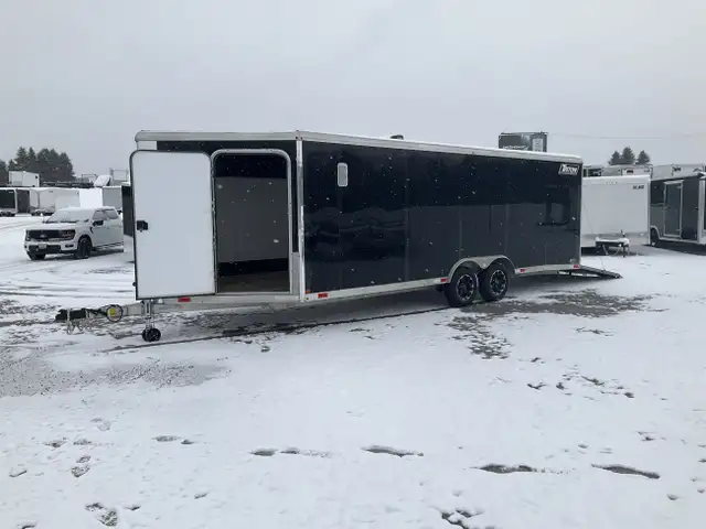 2019 Triton Trailers 8.5x22 + V-Nose All Aluminum Snowmobile Tra in Cargo & Utility Trailers in Oakville / Halton Region - Image 15