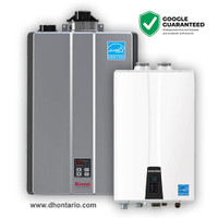 Super High Efficiency Tankless Water Heater - Rent to Own