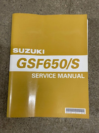 Sm146 Suzuki GSF650/S ServiceManual 99500-36151-01E