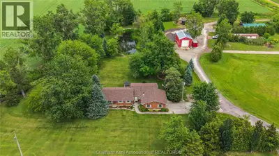 Escape to your own private country retreat on 6.553 picturesque acres! Nestled among mature trees an...