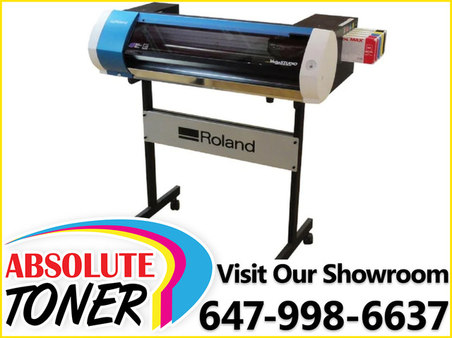 $99/Month Roland BN20 with WHITE/Stand Print/Cut Plotter in Printers, Scanners & Fax in City of Toronto - Image 3