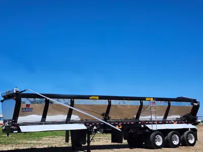 Comes with new safety sticker 2020 ABS 46ft Live Bottom / Floor Trailer Air Ride Suspension Lift 1st...