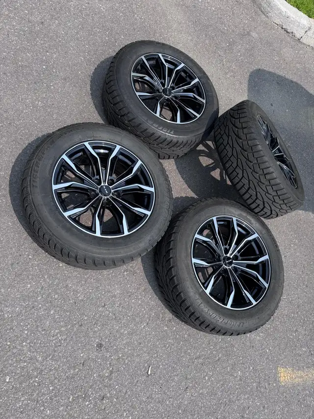 245/60/18 Acura mdx Honda Pilot winter snow tires 5x120 in Tires & Rims in City of Toronto - Image 4