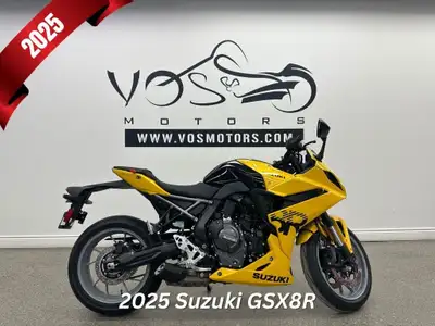 Vos Motors -No Payments for 1 Year One glance, and the cutting-edge sportbike styling of the GSX-8R...