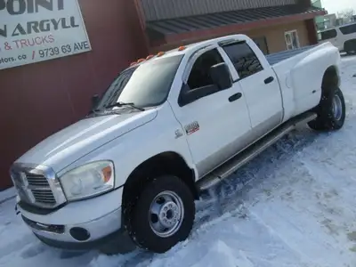 NORTH POINT MOTORS...CALL / TEXT 780-224-7791 FINANCING AVAILABLE CHECK OUT THIS 08 DODGE RAM 3500HD...