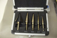 Step Drill Bits 5pc Set. Total Gym Replacement Wheels