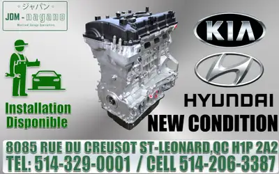 2010 2011 2012 2013 2014 205 2016 2017 2018 2019 2020 Moteur Hyundai Grandeur, Santa Fe, Sonata,Tucs...