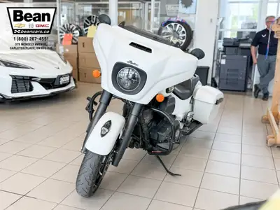 $242 bi-weekly for 72 months 9.99% OAC Turn heads wherever you ride with this stunning 2019 Indian C...