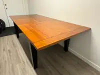 Dining room table (solid wood)