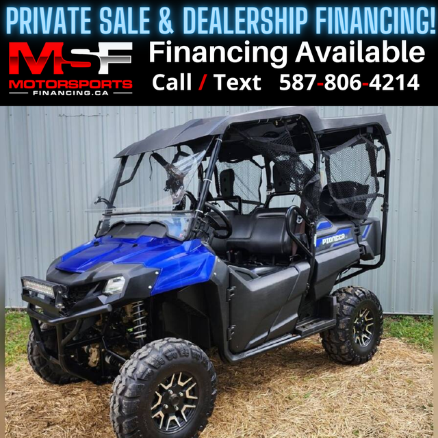 2019 HONDA PIONEER 700-4 (FINANCING AVAILABLE) in ATVs in Strathcona County - Image 2