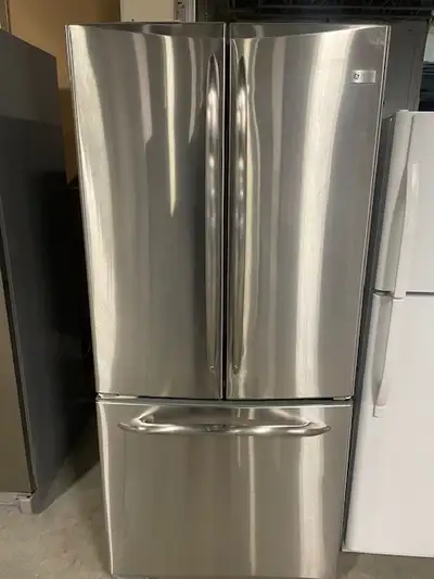 Réfrigérateur stainless 30'' portes françaises GE, View more