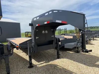 2025 Precision Gooseneck Trailer 30' deck / 25' + 5' beavertail Monster ramps w/ camlocks 2 - 10,000...