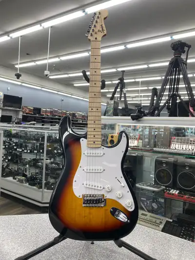 Squier Stratocaster Electric Guitar, View more