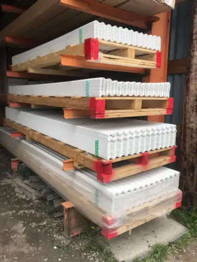 Revêtement de plastique blanc (PVC), View more