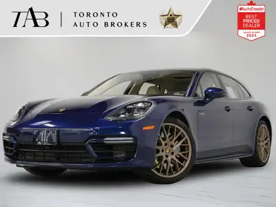 This 2023 Porsche Panamera 4S E-Hybrid Sport Turismo is a local Ontario vehicle that perfectly blend...
