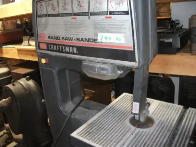 Three Working Band Saws, View more