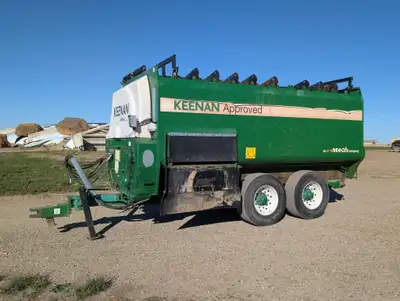 2019 KEENAN MECHFIBER 360 FEED MIXING TANDEM WAGON - Horizontal Paddle Mixing System, Central Rotor,...