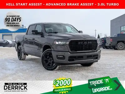 The 2026 Ram 1500 Sport in Granite Crystal Metallic delivers a bold, athletic presence with a refine...