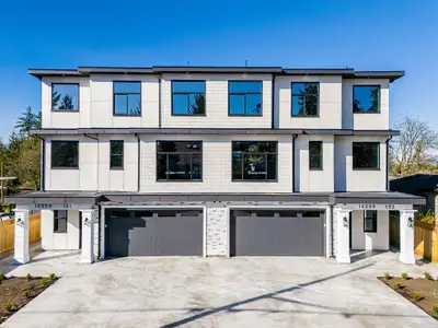 STUNNING BRAND-NEW 2026 CUSTOM-BUILT DUPLEX W/ GARDEN SUITE on a MASSIVE 12,600 + SQ.FT. LOT This ra...