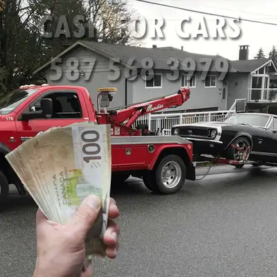 We buy Scrap Cars , Used Cars ,Top cash Dollars With free Towing Call Us Now at 587-568-3979 We are...