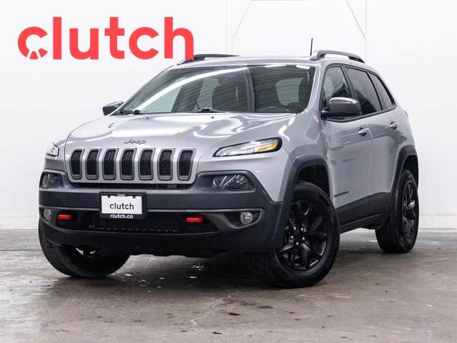 2017 Jeep Cherokee TrailHawk 4WD w/ Apple CarPlay & Android Auto in Cars & Trucks in Ottawa