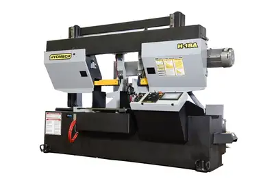 New Hyd-Mech H-18A Automatic Dual Post Horizontal Band Saw, View more
