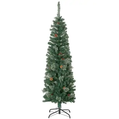 5ft Pencil Christmas Tree, Artificial Christmas with Pine Needle, View more